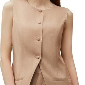 NWOT Sleeveless 2 Piece Shorts & Vest Set